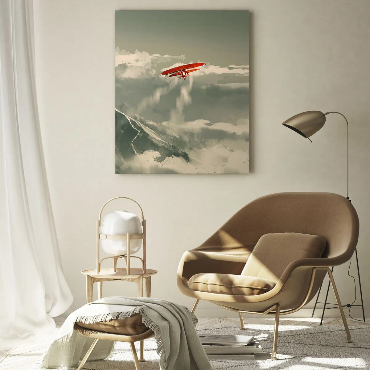 Obraz na skle - Nebojácný průkopník - 50x70 cm