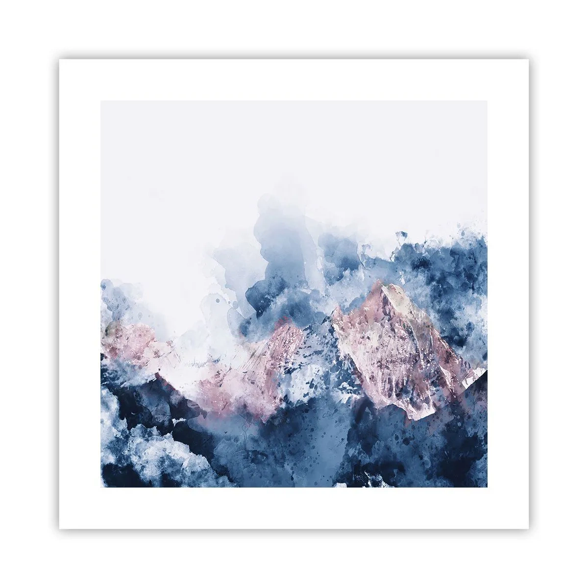 Plakát - To jsou vrcholy! - 40x40 cm