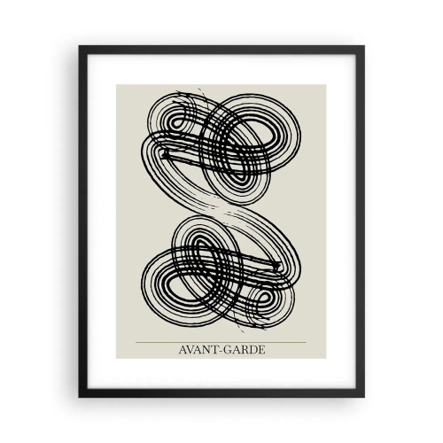 Plakát v černém rámu - Vyšlo to spontánně - 40x50 cm