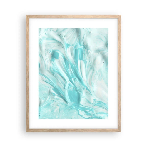 Plakát v rámu světlý dub - Navždy spolu - 40x50 cm