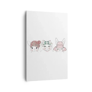 Obraz na plátně - Zamyšlená, smutná, spokojená - 80x120 cm