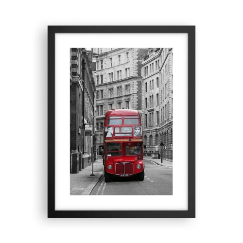 Plakát v černém rámu - Všednost nemusí být šedá - 30x40 cm