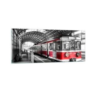 Obraz na skle - Možná je to životní cesta? - 100x40 cm