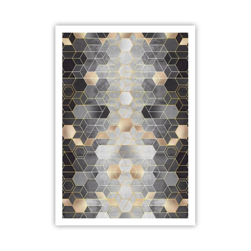 Plakát - Diamantová kompozice - 70x100 cm