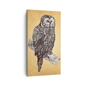 Obraz na plátně - Mistrovské ornamenty moudrosti - 45x80 cm