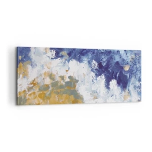 Obraz na plátně - Tanec živlů - 100x40 cm