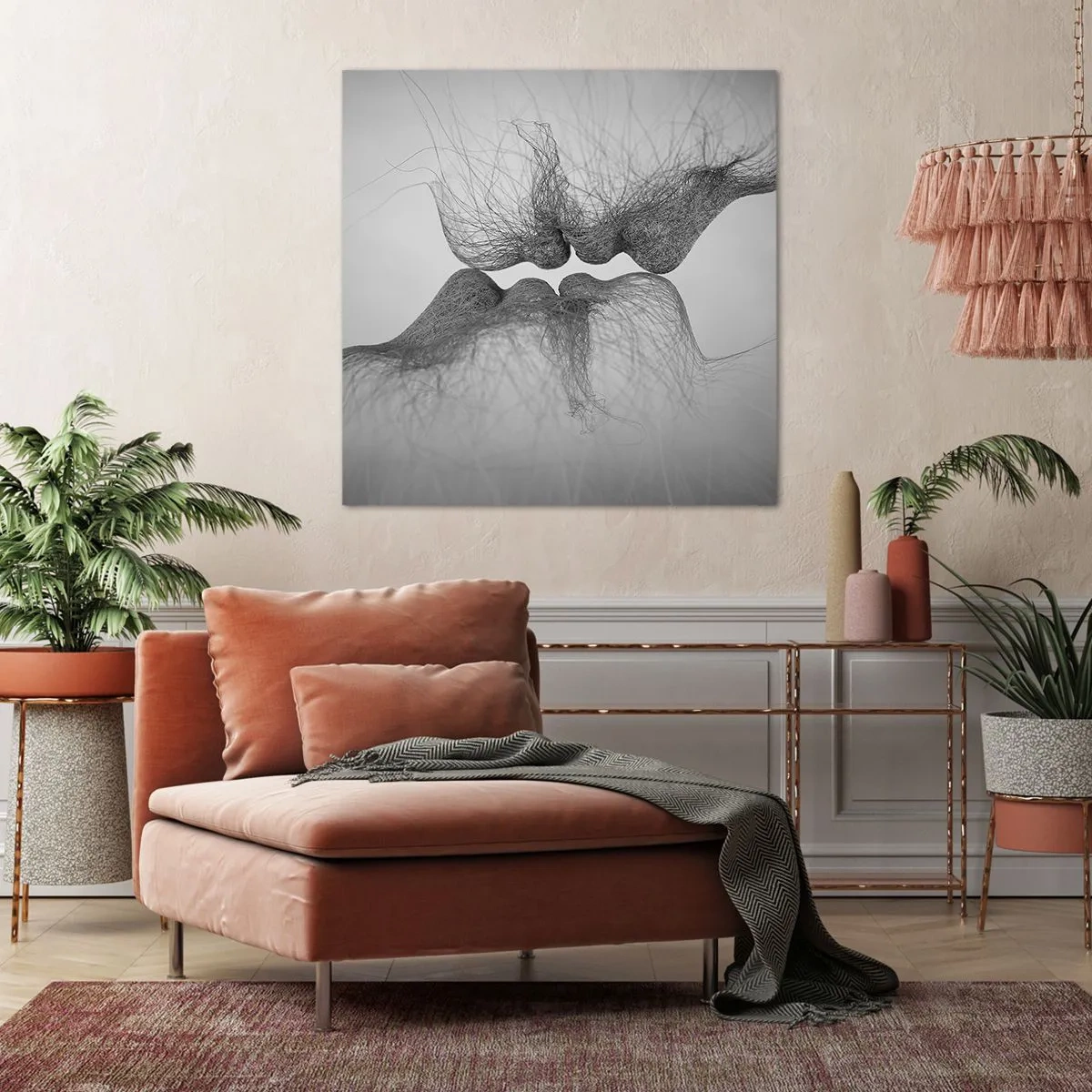 Obraz na plátně - Polibek větru - 70x70 cm