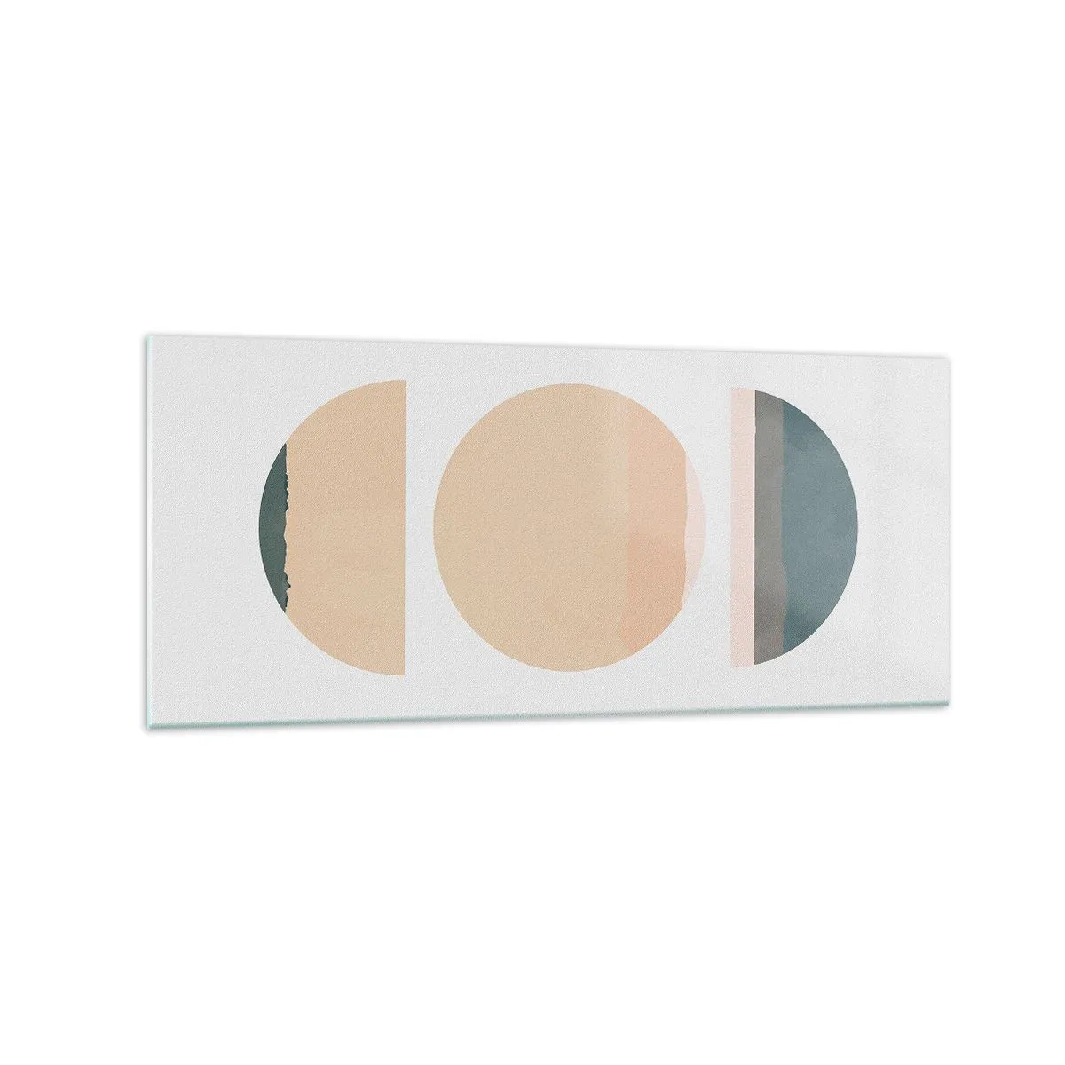 Obraz na skle - Kruh za kruhem - 120x50 cm