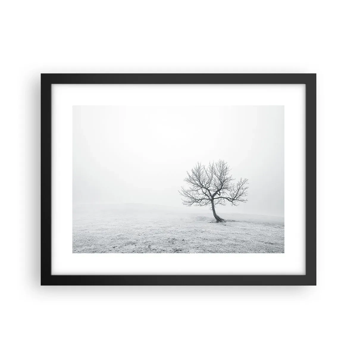 Plakát v černém rámu - Proti nicotě - 40x30 cm