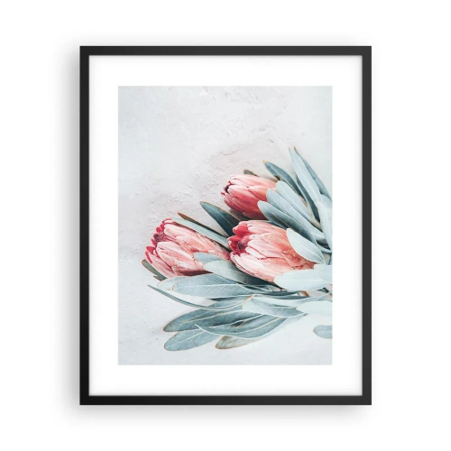 Plakát v černém rámu - Zahanbené svou vlastní krásou - 40x50 cm