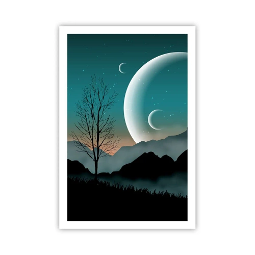 Plakát - Karneval hvězdné noci - 61x91 cm