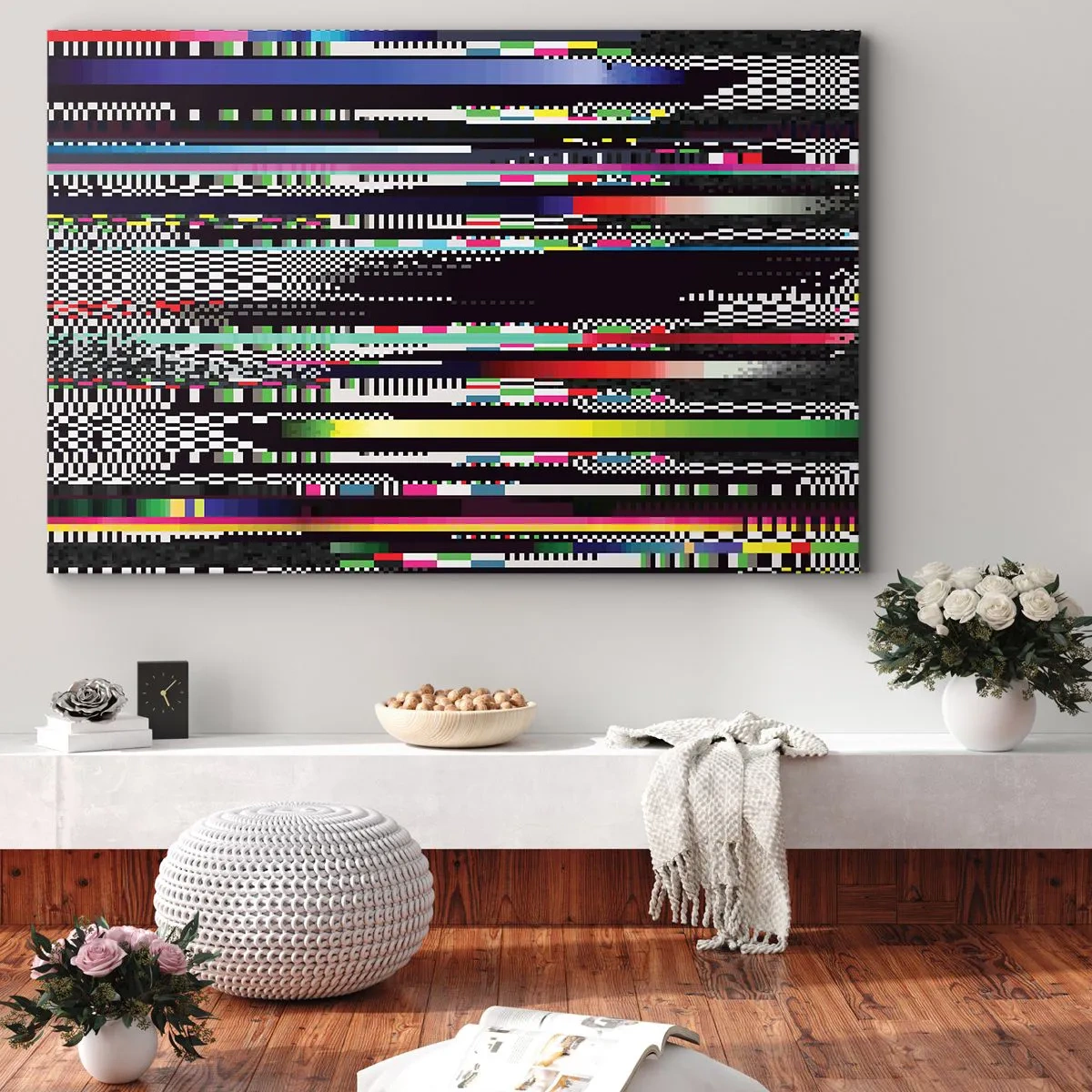 Obraz na plátně - Kontrolní obraz skutečnosti - 100x70 cm