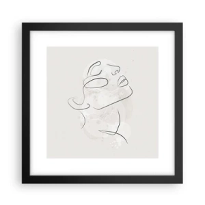 Plakát v černém rámu - Náčrt snu - 30x30 cm