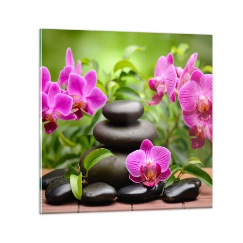 Obraz na skle - Pyramida klidu - 60x60 cm