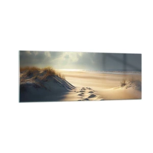 Obraz na skle - Uklidňující krajina - 140x50 cm