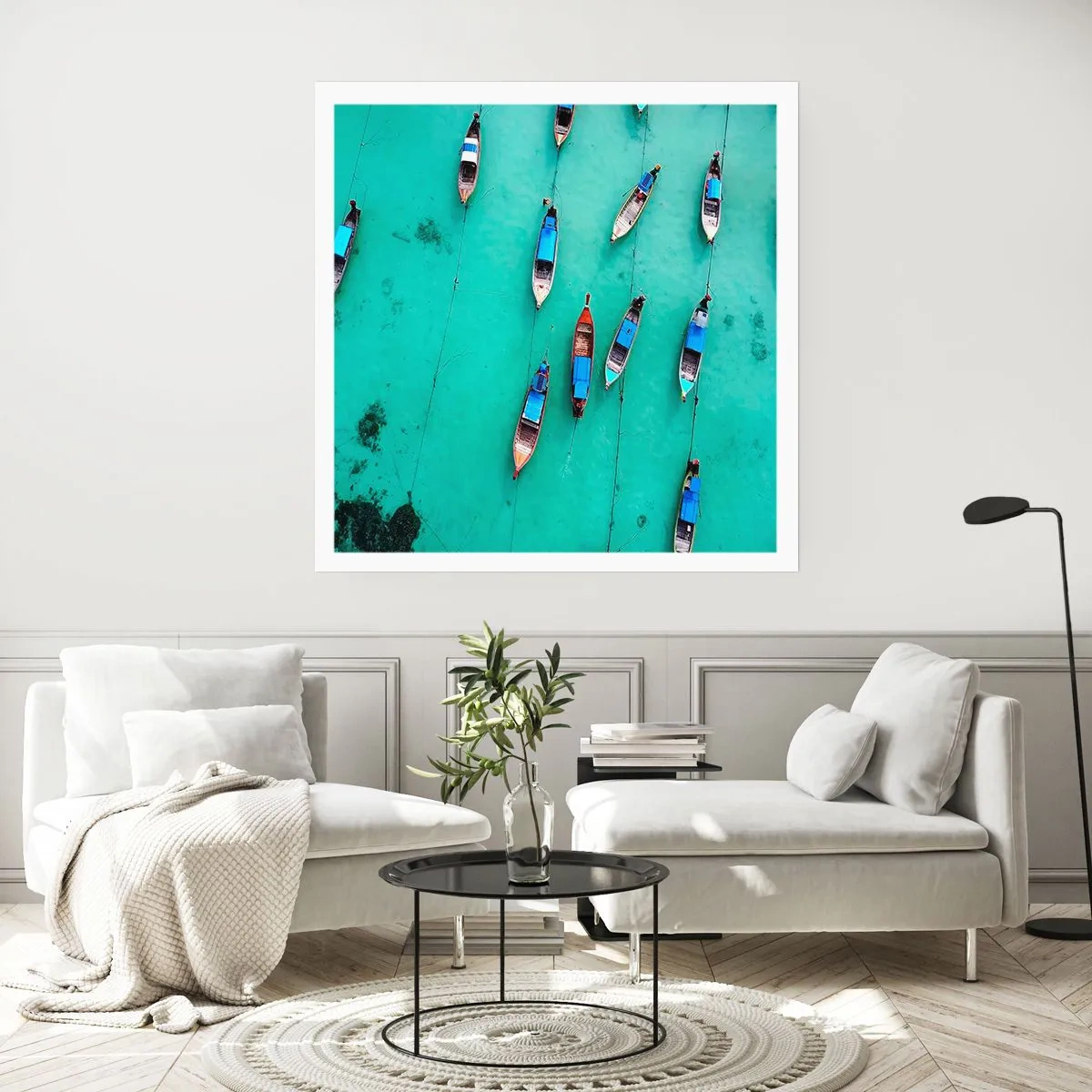 Plakát - V radostném očekávání - 50x50 cm