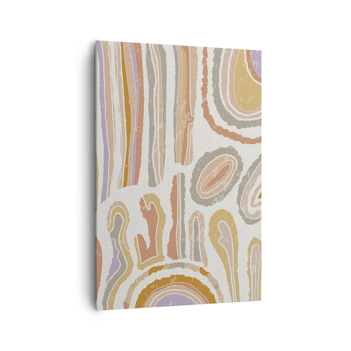 Obraz na plátně - Barevné průřezy - 70x100 cm