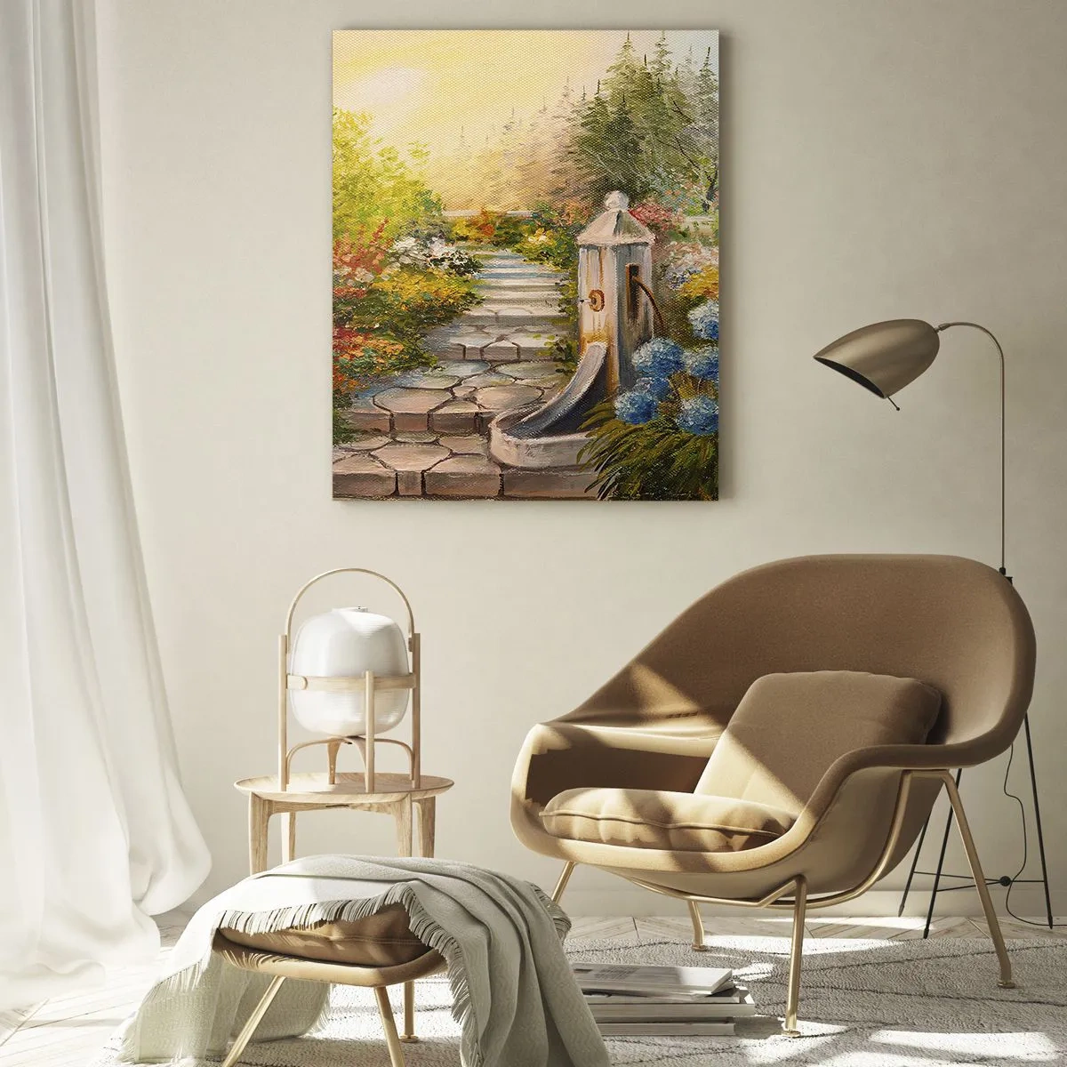 Obraz na skle - V plném rozkvětu - 50x70 cm