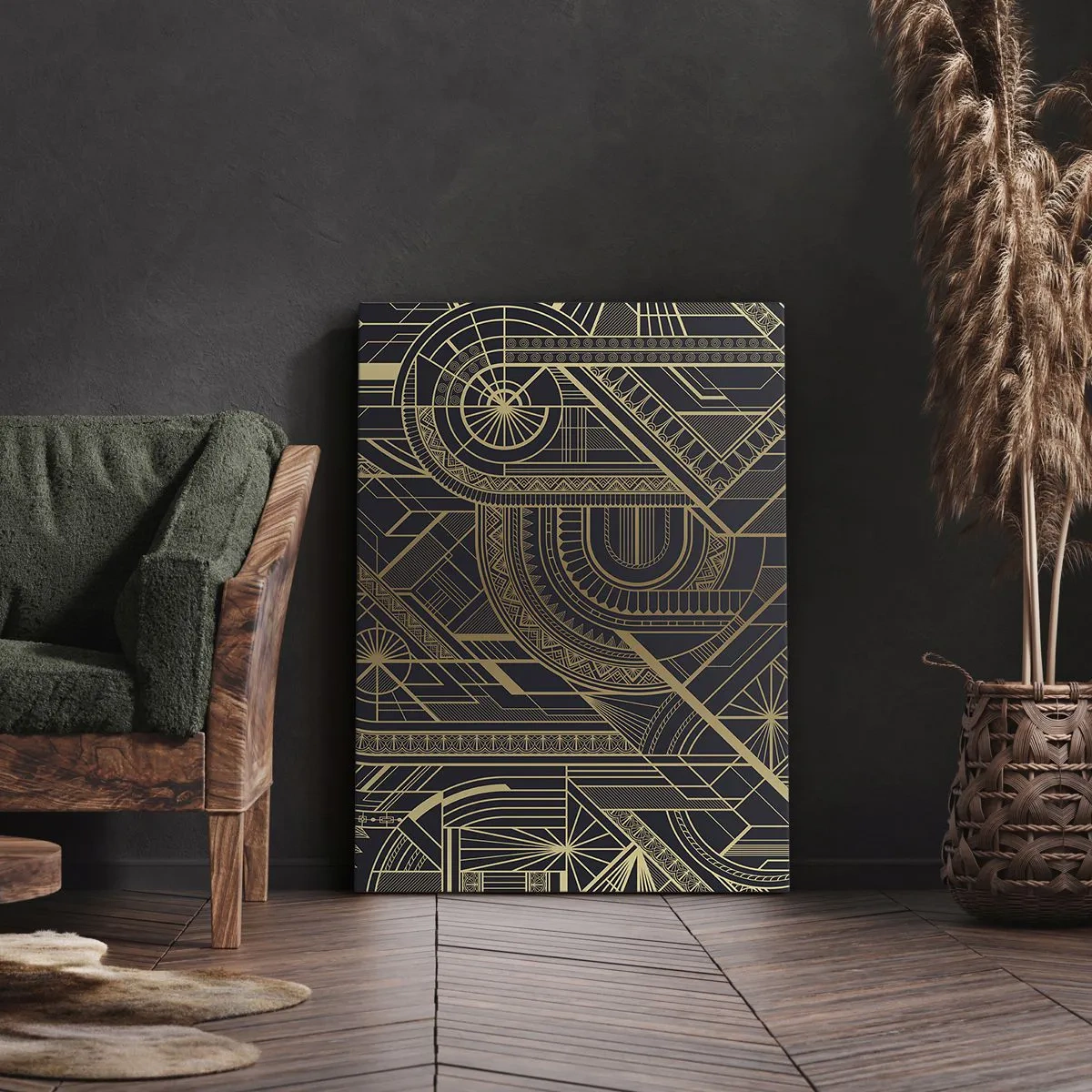 Obraz na plátně - Koncepty, nápady, plány - 55x100 cm