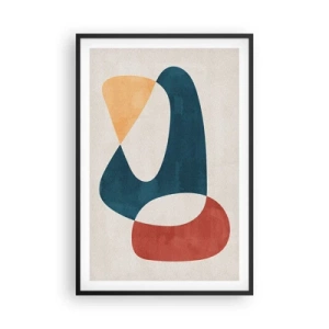 Plakát v černém rámu - Vlivy a metamorfózy - 61x91 cm