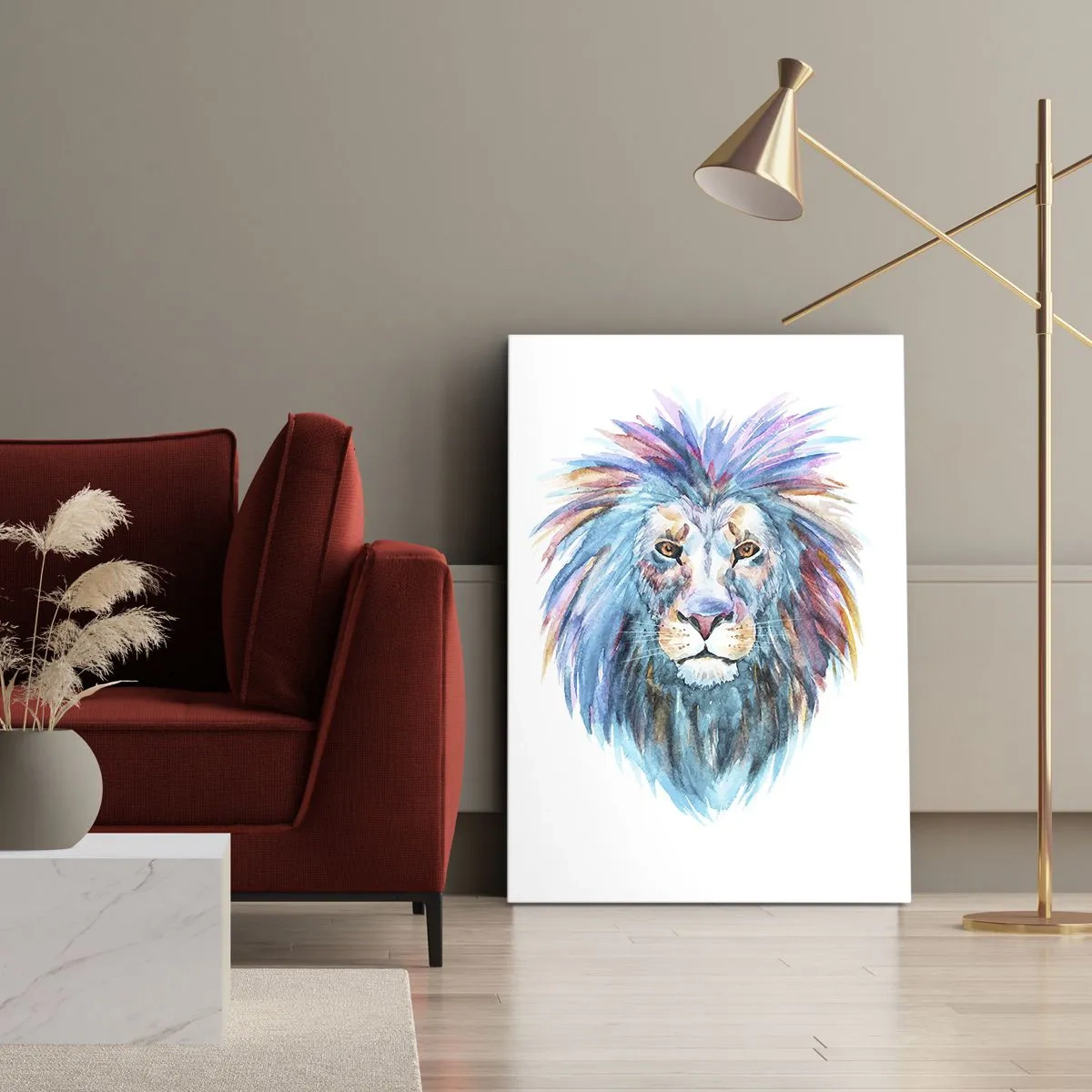 Obraz na plátně - Elektrizující aura - 45x80 cm
