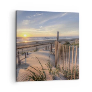 Obraz na plátně - Odlesk a stín větru - 50x50 cm