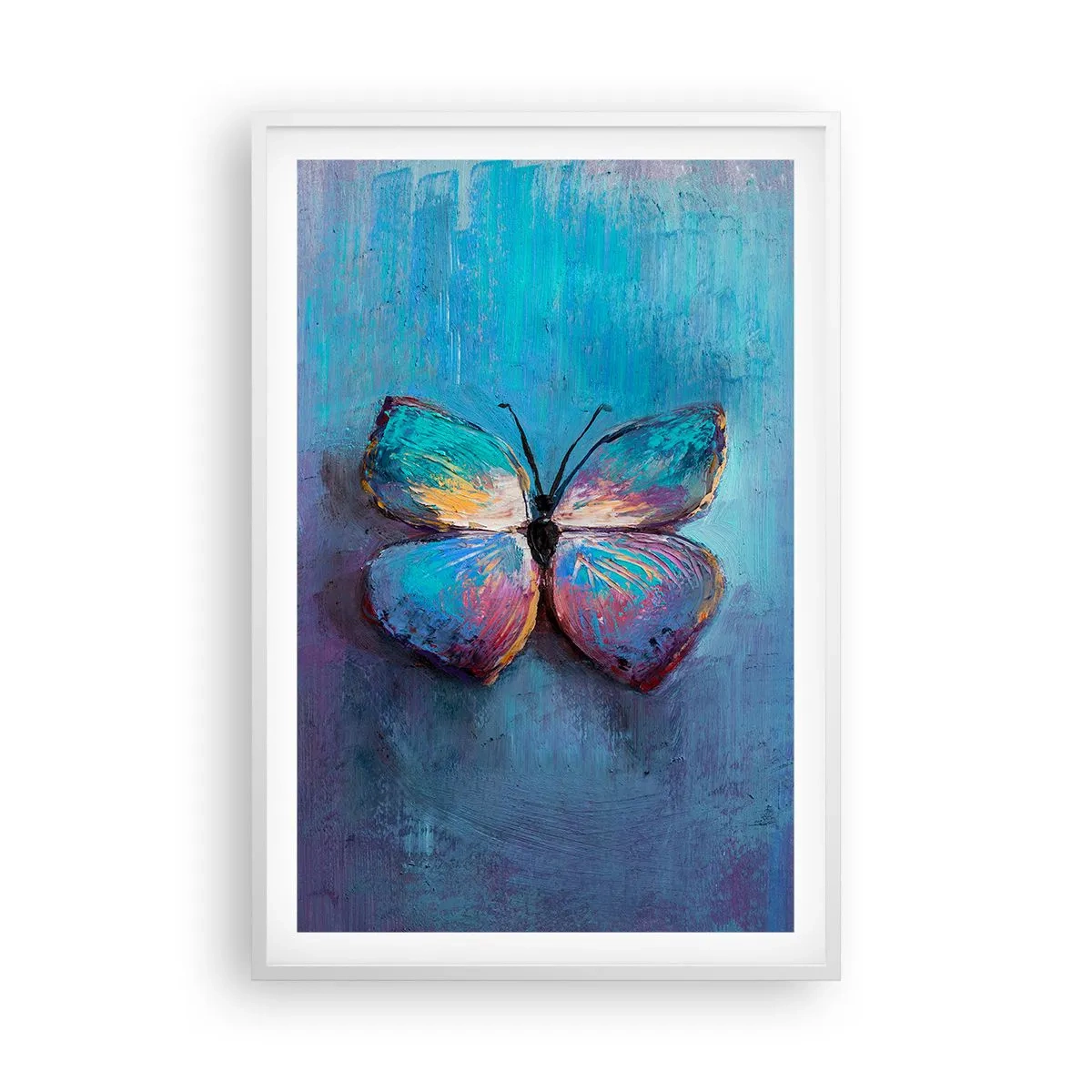 Plakát v bílém rámu - V celé své kráse - 61x91 cm