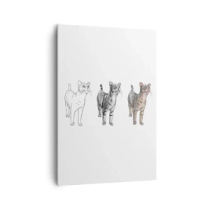 Obraz na plátně - Hodina kreslení - 70x100 cm