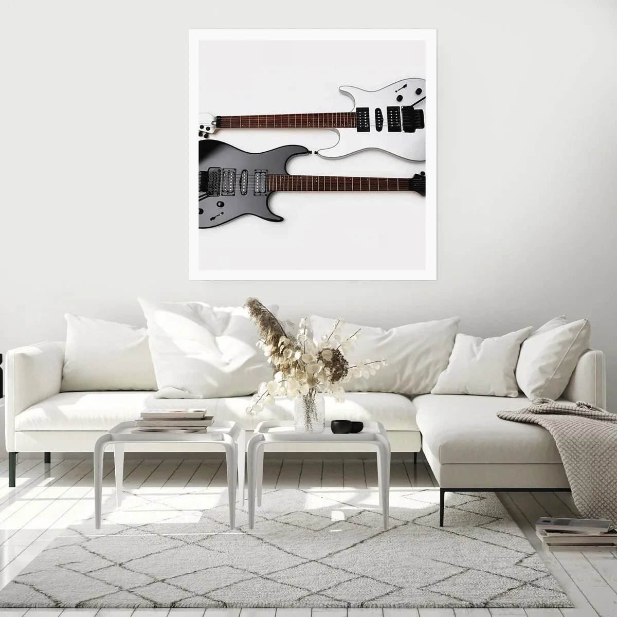 Plakát - Harmonie tvarů - 50x50 cm