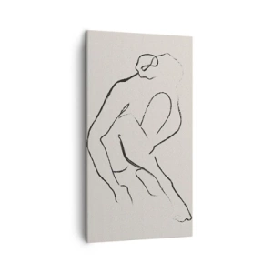 Obraz na plátně - Intimní skica - 45x80 cm