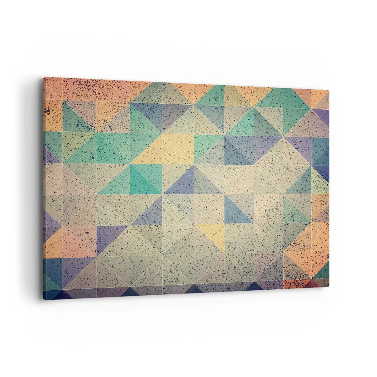 Obraz na plátně - Republika trojúhelníků - 100x70 cm