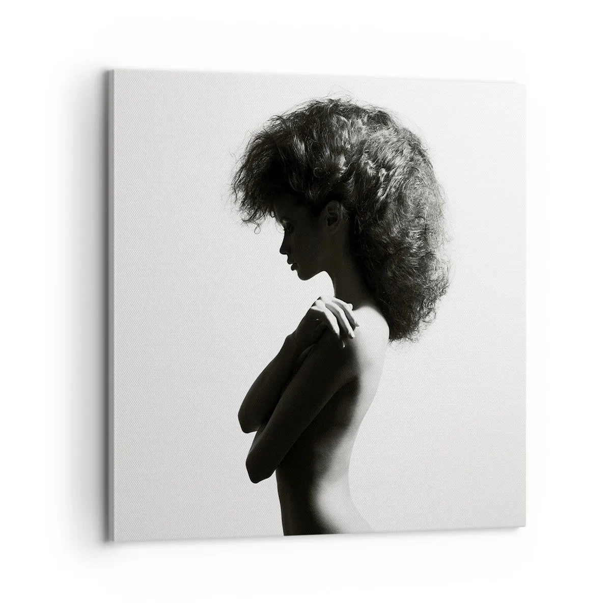 Obraz na plátně - Jako květina na štíhlém stonku - 60x60 cm