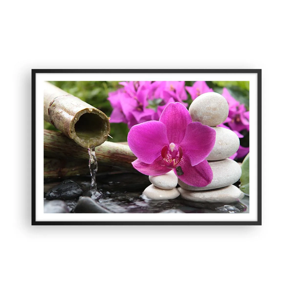 Plakát v černém rámu - Už odpočíváš - 91x61 cm