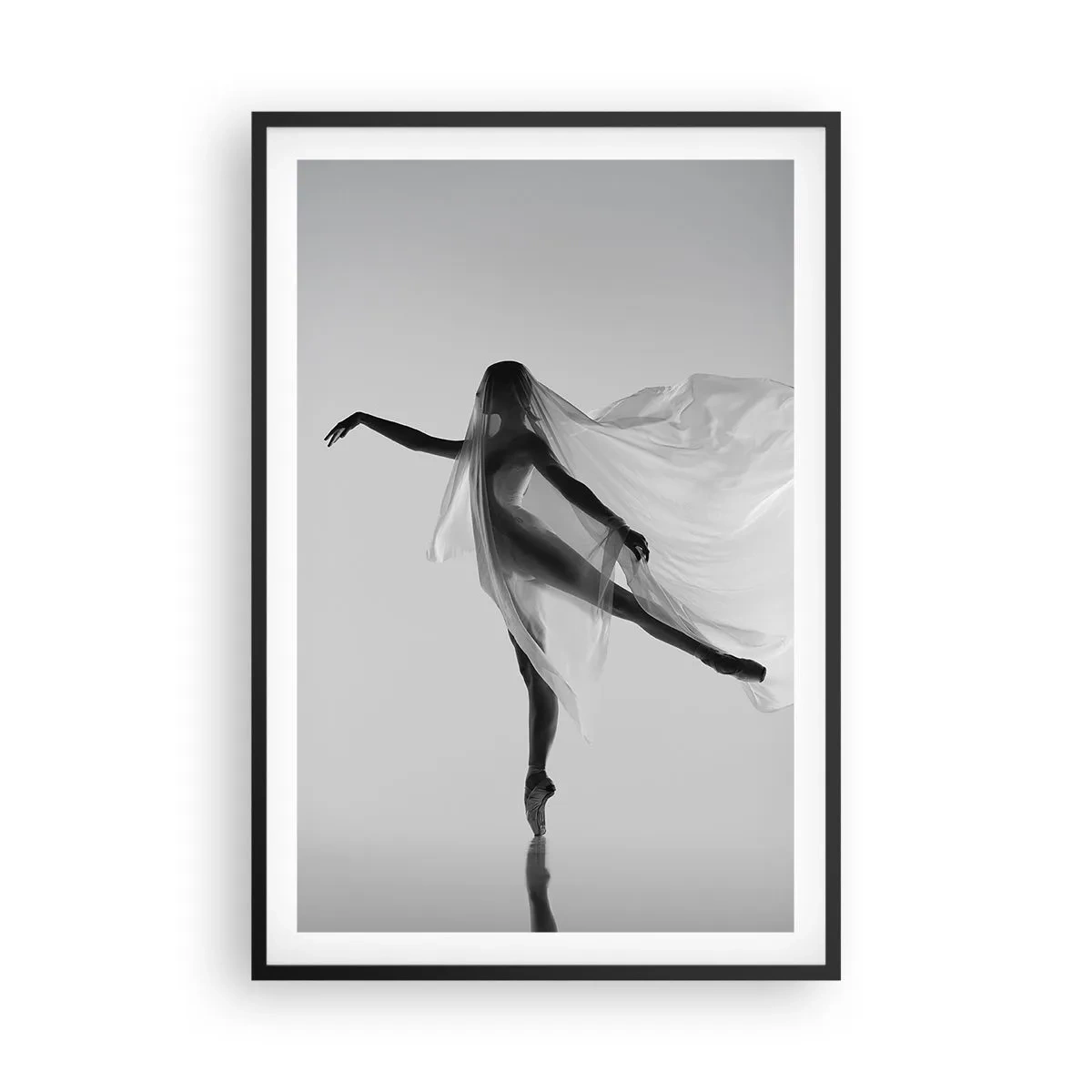 Plakát v černém rámu - Lehkost a půvab - 61x91 cm