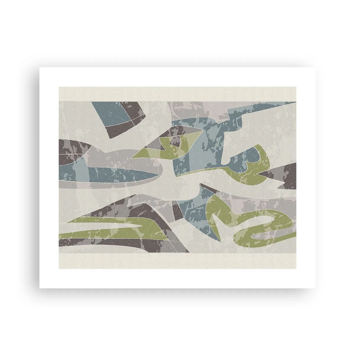 Plakát - Kompozice za sklem - 50x40 cm