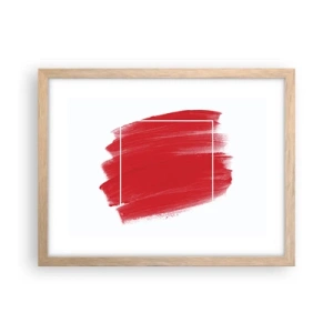 Plakát v rámu světlý dub - Mimo rám - 40x30 cm