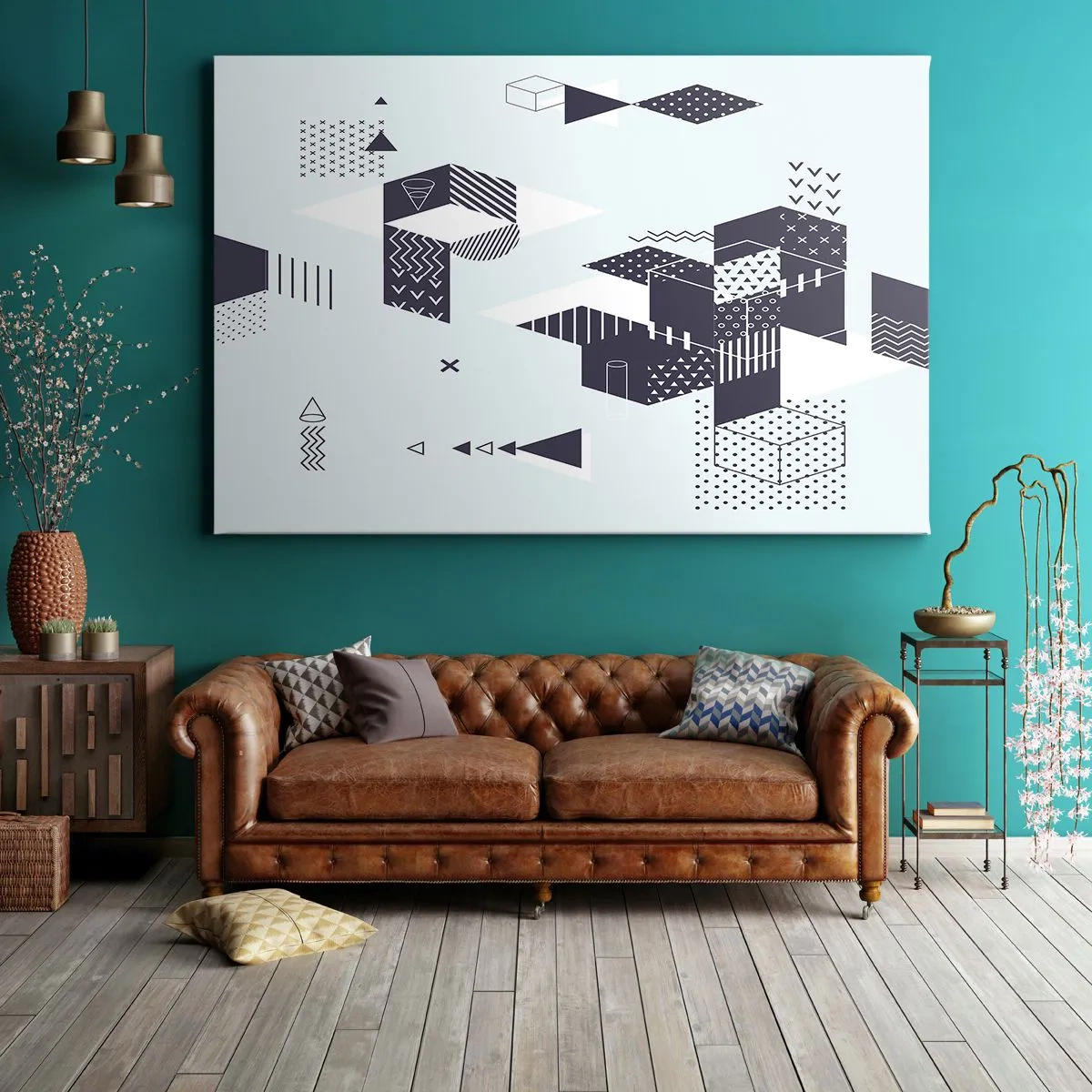 Obraz na plátně - V duši matematika - 120x80 cm