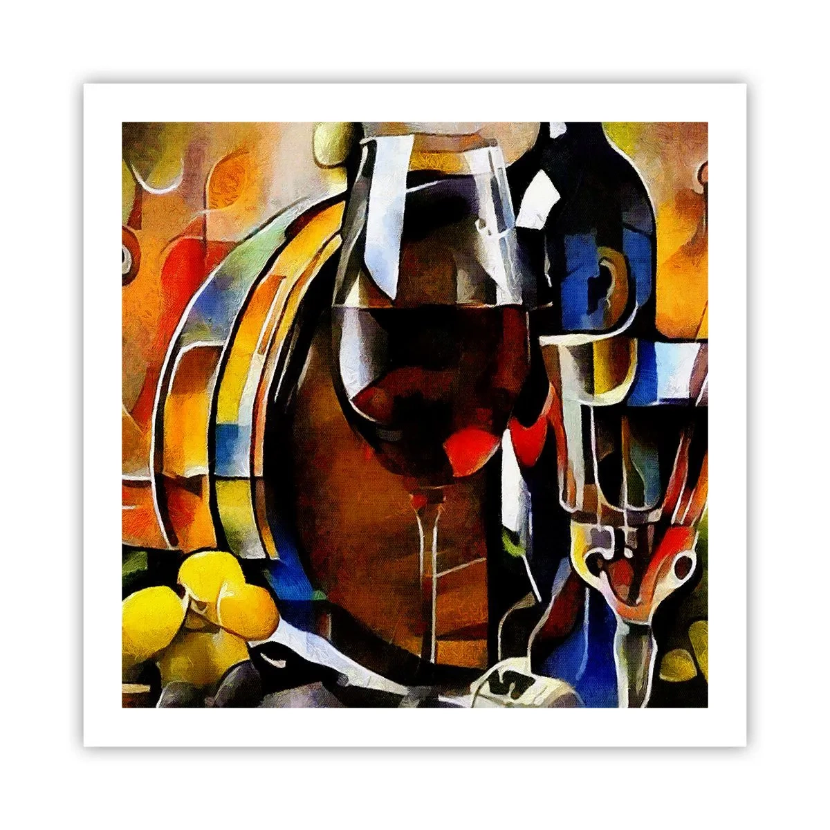 Plakát - I svět dostává barvy - 60x60 cm