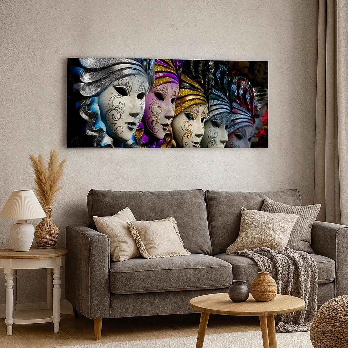 Obraz na plátně - Tajemství ve zlaté a ve stříbrné - 30x30 cm