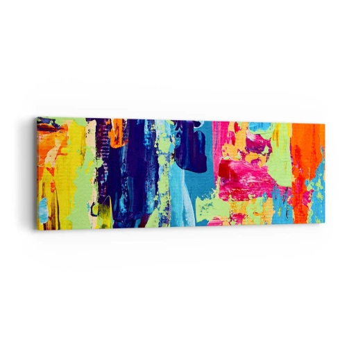 Obraz na plátně - Život je krásný! - 90x30 cm