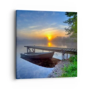 Obraz na plátně - Jak se obyčejné mění na kouzelné - 40x40 cm