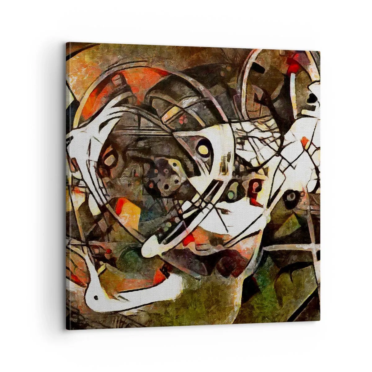 Obraz na plátně - Slyšíš pohyb? - 60x60 cm