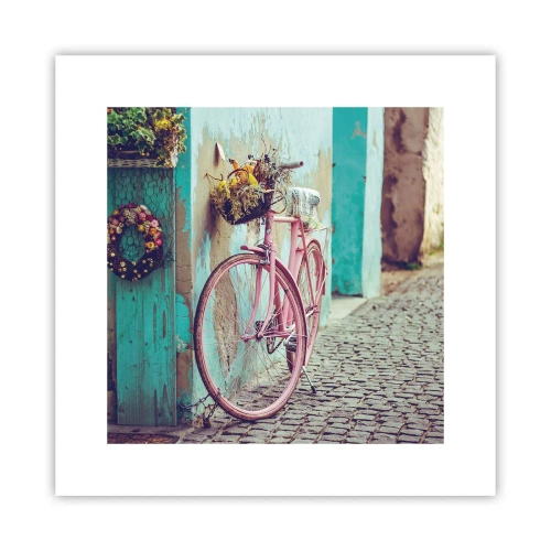 Plakát - Hned se vrátím - 30x30 cm