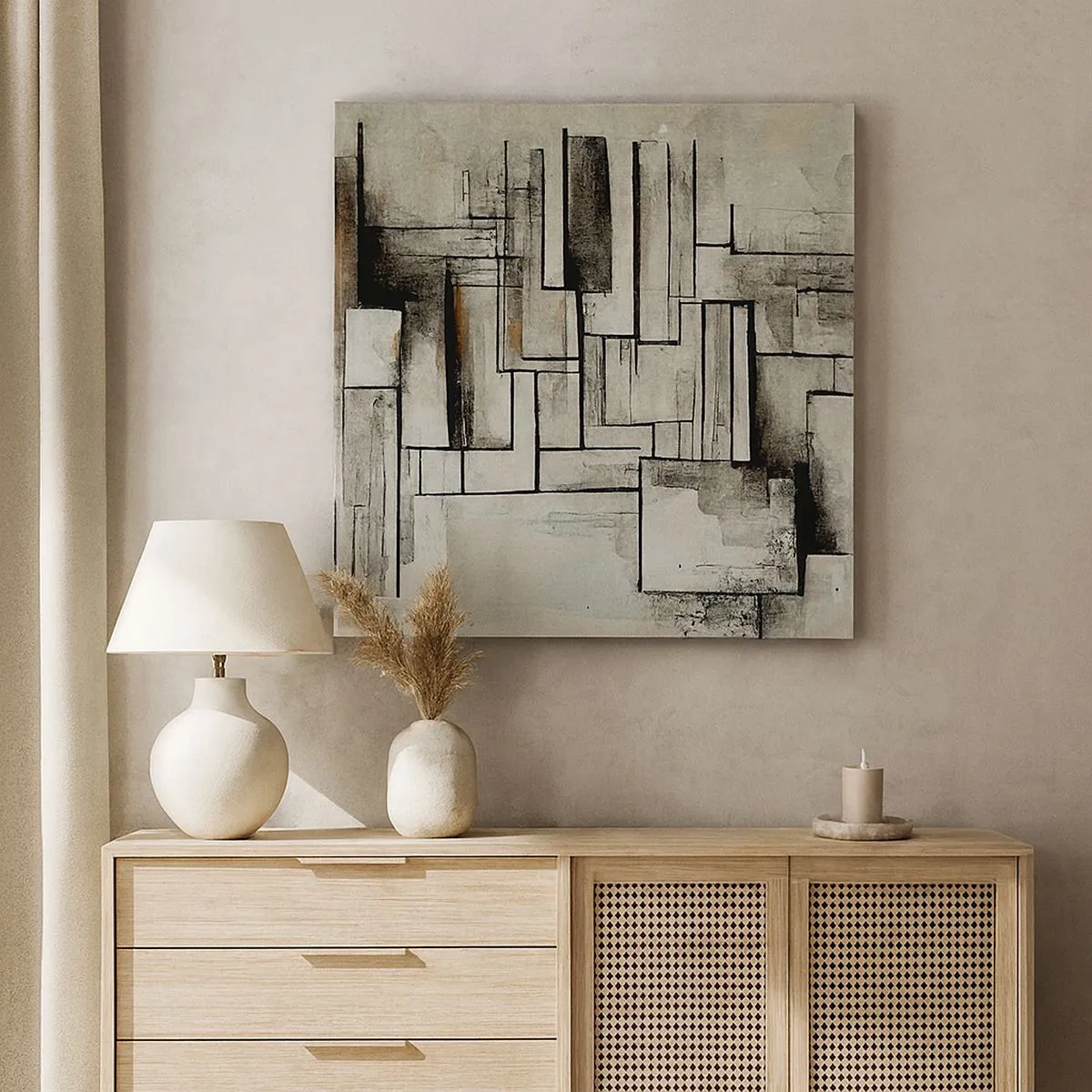 Obraz na plátně - Síla jednoduchosti - 30x30 cm