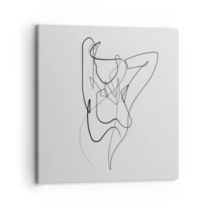 Obraz na plátně - Ty jsi záhada… - 70x70 cm