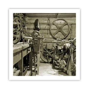 Plakát - V kůlně strýce Vládi - 60x60 cm