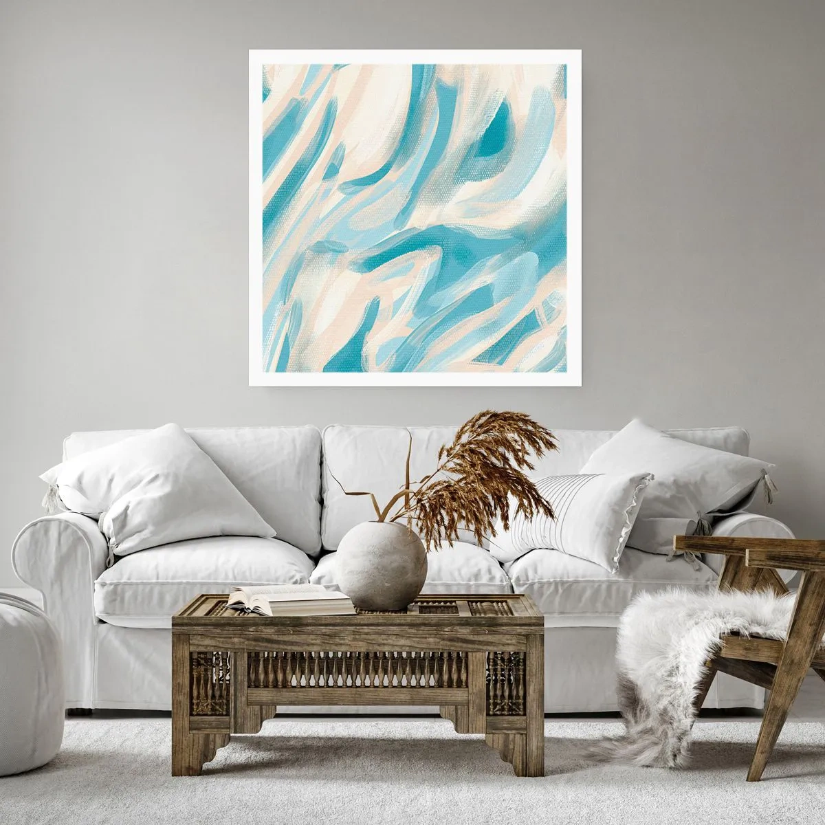 Plakát - Jarní závany - 50x50 cm