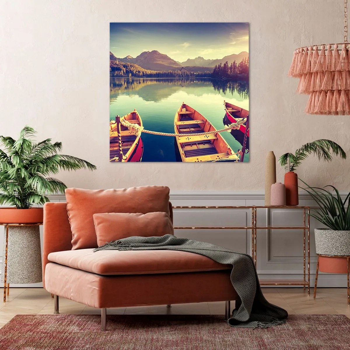 Obraz na plátně - Žít podle jejich zákonů - 30x30 cm