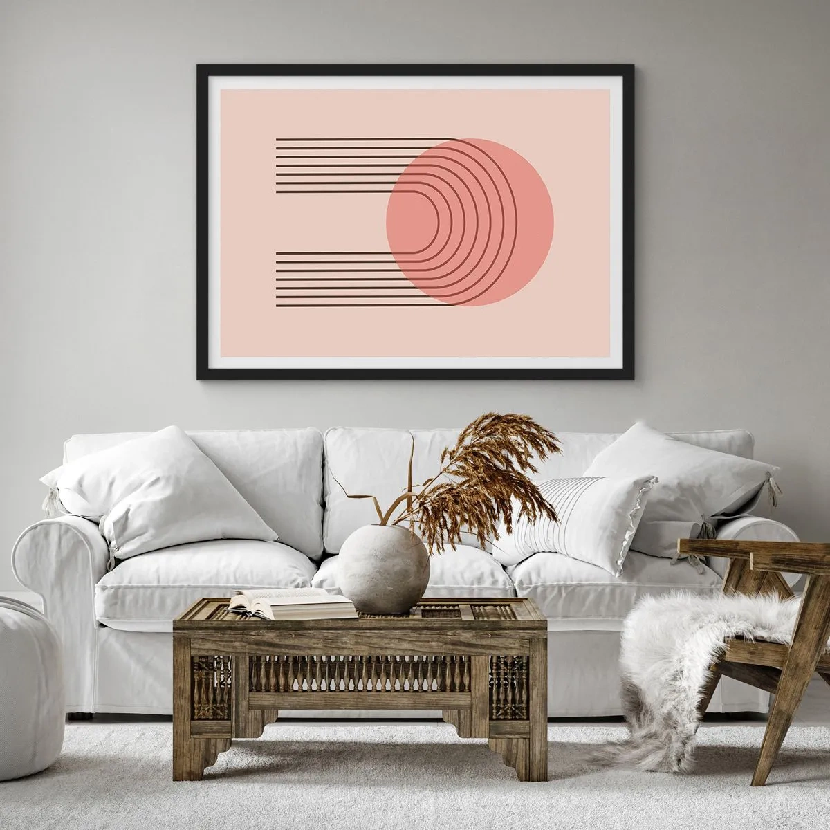Plakát v černém rámu - Neodolatelná přitažlivost - 91x61 cm