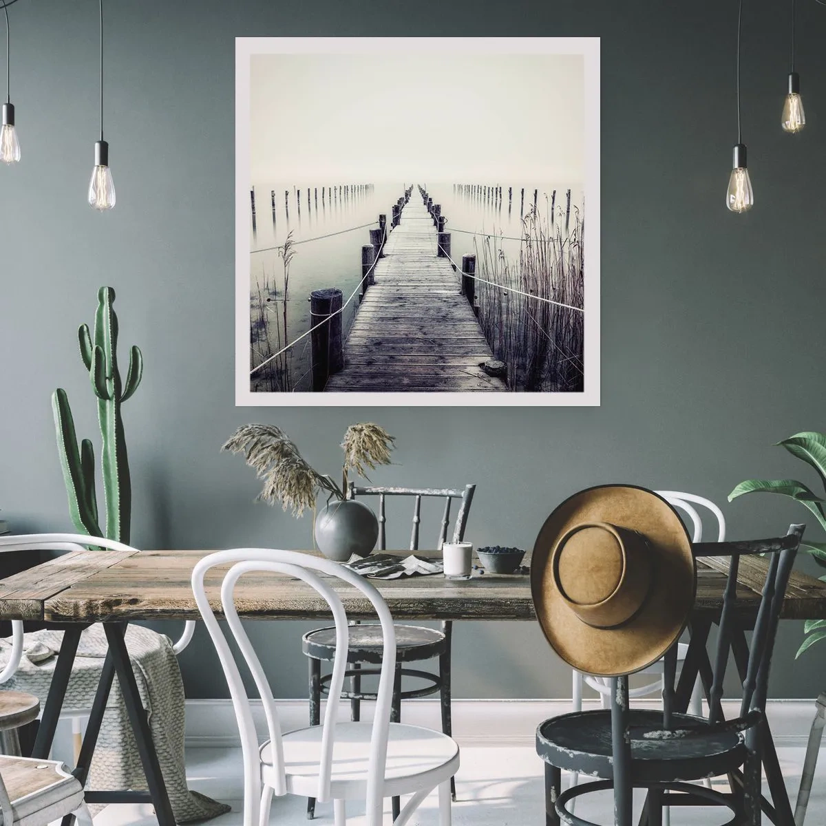 Plakát - Ponoř se do klidu - 60x60 cm